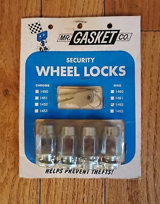 Mr Gasket Security Wheel Locks #1462 Vintage Nos Dodge Plymouth Olds 1961 & Up • $19.99