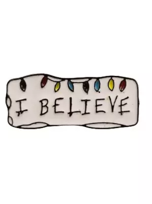 I Believe Enamel Lapel Pin Badge Brooch • £3.75