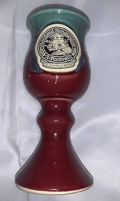 Maryland Renaissance Festival 2002 Chalice Goblet “Let Merriment Abound” • $12.99