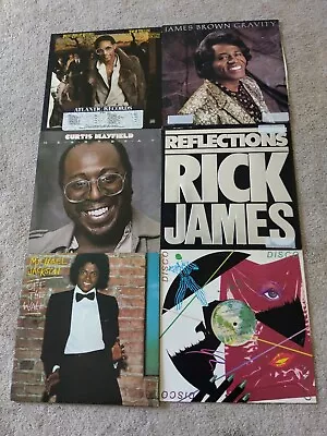 Disco Funk Lp Lot Rare Prince Michael Jackson James Brown Promo Rick James  • $6.50