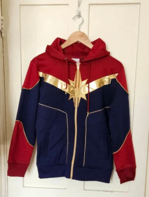 £25 • Buy Captain Marvel Zip Hoddie, Offical Merch, Size XL, Used, Excellent Condition