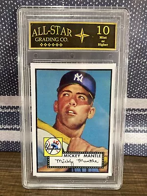 1983 Topps 1952 Reprints #311 MICKEY MANTLE Yankees - All-Star 10 • $170