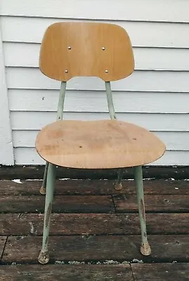 Vintage Antique Small School Chair Child’s Desk Student Graffiti Writing  • $54.99