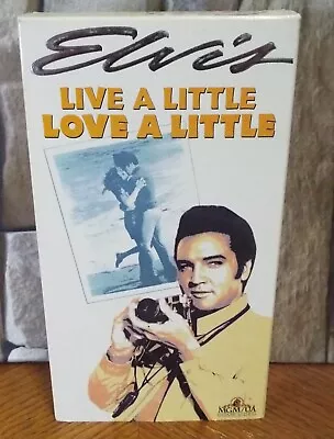 Live A Little Love A Little (VHS 1988) Elvis Presley Hi-Fi • $3.99