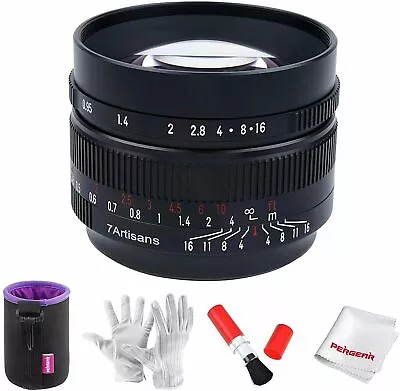 7artisans 50mm F0.95 Large Aperture Portrait Declicked For Sony E/Nikon Z/M43/FX • £169