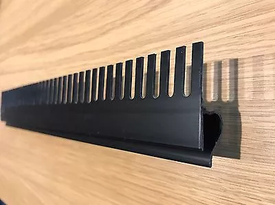 400mm Length Black PVC Aquarium Weir Comb. 3 Styles. Marine Sump Tank Refugium • £8.15