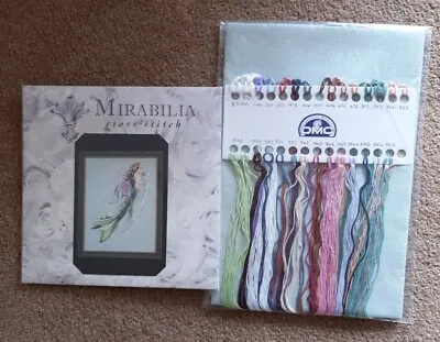 Mirabilia Mermaid Of The Pearls Cross Stitch Kit  Star Sapphire Linen • £99.99