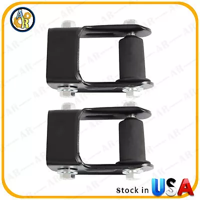 2pcs Leaf Spring Shackle Rear Lh&Rh Pair For Chevrolet Blazer S10 GMC Isuzu Olds • $29.98