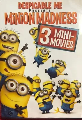 Despicable Me Presents MINION MADNESS: 3 Mini-Movies (NEW/SEALED DVD 2011).  • $1.79