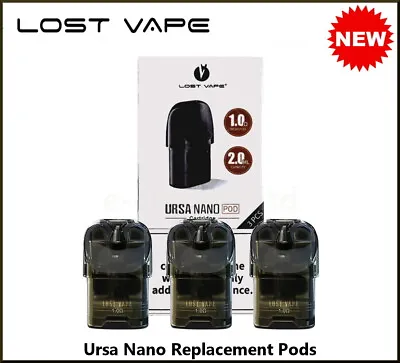 Lost Vape Ursa Nano / Baby Replacement Pods - 2ml - 100% Authentic - Uk Stock • £10.94