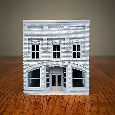 N Scale - North Carolina Arched Brick General Store - 1:160 Scale Building • $19.99