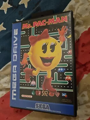 Ms Pac Man Sega Mega Drive Complete With Manual  • £12.80