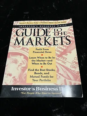 Guide To The Markets By Investor's Business Daily PRE-OWNED BDUBSB • $15