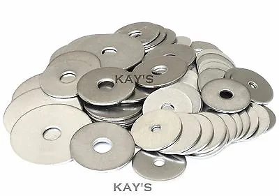 £1.99 • Buy Penny Repair Washers A2 Stainless Steel For Bolts And Screws M4 M5 M6 M8 M10 M12