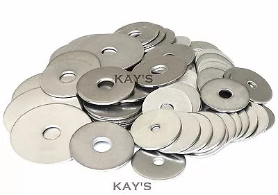 £0.99 • Buy Penny Repair Washers A2 Stainless Steel For Bolts And Screws M4 M5 M6 M8 M10 M12