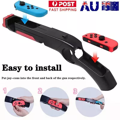 Shooting Game Gun Controller Hand Grip Nintendo Switch Accessories For Joy-Con • $20.99