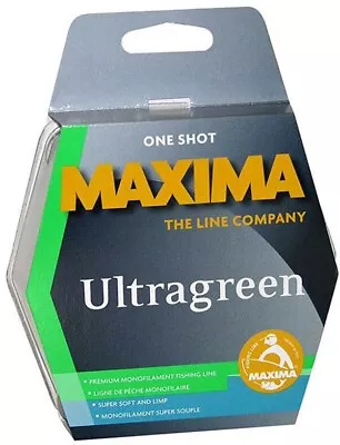 Maxima Ultragreen Copolymer Monofilament One Shot Spool • $16.68