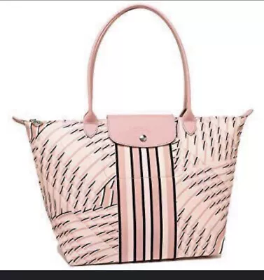 NWT Authentic Longchamp Neo Petale Large Print Tote Bag  • $189