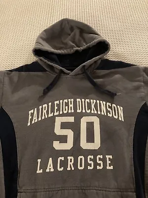 VTG Fairleigh Dickinson Lacrosse Hoodie (L) By Holloway Pre-owned • $15