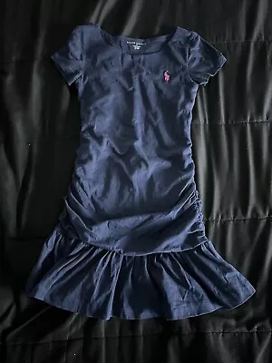 GIRL’S RALPH LAUREN POLO DRESS Size 5 • $12