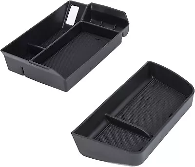 2 Pcs Center Dash Monitor Back Storage Tray Armrest Organizer Fits 21-23 Sienna • $57