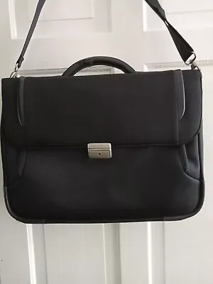 Samsonite Black Canvas Briefcases Shoulder Bag   • £19.99