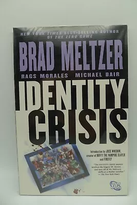 IDENTITY CRISIS By BRAD MELTZER TRADE PAPERBACK - VERY NICE! • $11.99