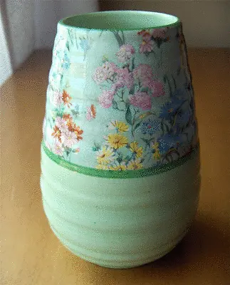 £176 • Buy Rare Shelley China England Melody Chintz Vase-No Reserve