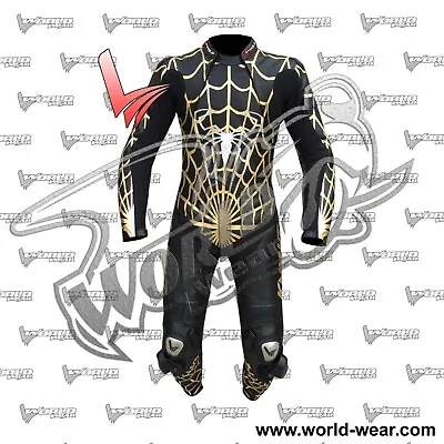 Spider Man One Piece Motorbike Racing Leather Suit Available In All Sizes • $464.99