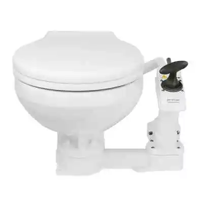 Johnson Pump 80-47229-01 Aqua T Manual Toilet W/Compact Bowl • $163.32