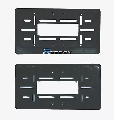 2x License Number Plate Frame Holder Surround For Volvo Fans Rdesign R Design • $22.03