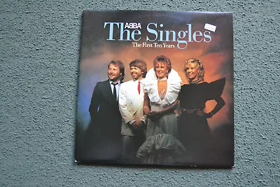 ABBA – The Singles - The First Ten Years 2 X Vinyl LP 1982 Epic – ABBA 10 • £11