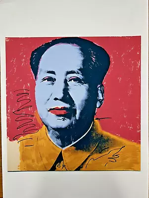 After Andy Warhol Offset Screen-print Lithograph Poster Mao Pop Art New York Wow • $225