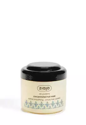 Ziaja Silk Proteins Concentrated Hair Mask Smoothing 200Ml OFFICIAL UK • £8.94