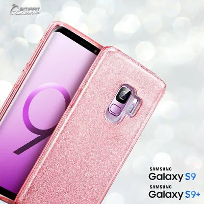 $5.99 • Buy Glitter Shining Bling TPU Jelly Gel Case Cover For Samsung Galaxy S8 S9 S9 Plus