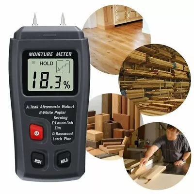 Reliable Wood Moisture Meter With Four Calibration Scales For Accuracy • £16.91