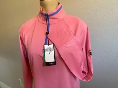 RLX Ralph Lauren 1/4 Zip Wicking Women's SEMINOLE GOLF CLUB SZ Medium NWT $140 • $29.99