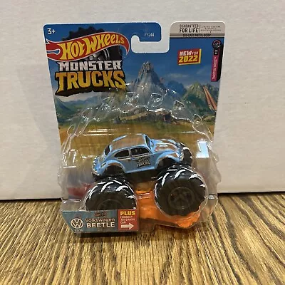 2022 Hot Wheels Monster Trucks 1963 Volkswagen Beetle #52 HWMT23 NEW Mattel  • $13.49