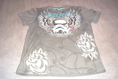 Star Wars Marc Ecko Cut & Sew Stormtrooper T-Shirt Adult Small Lucasfilm • $21.99