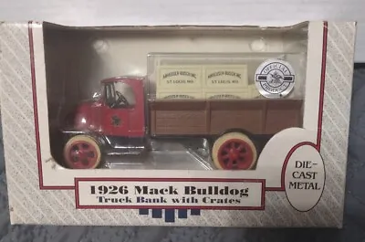 Ertl Collectibles Anheuser-Busch 1926 Mack Bulldog Truck Bank Brand New • $25