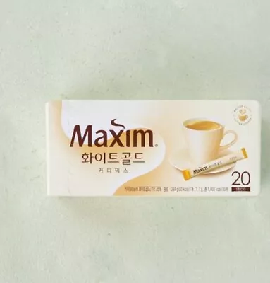 [Maxim] White Gold Coffee Mix (11.7g*20) 234g • $6.89
