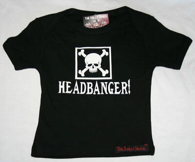£6.50 • Buy Headbanger! - Alternative Funny Rock Black Baby T Shirt 