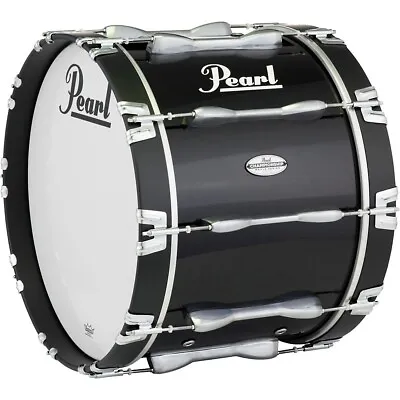 Pearl 22 X 14 In. Championship Maple Marching Bass Drum Midnight Black LN • $730.39