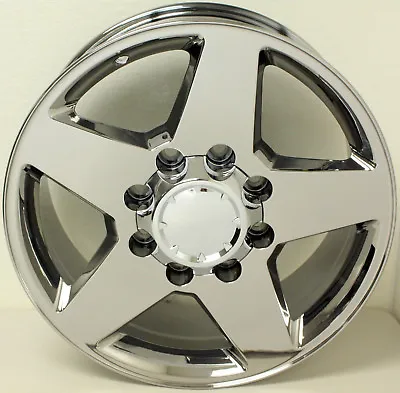 2011-2024 Chevy Silverado 2500 3500 Chrome 20  8 Lug 5 Spoke Wheels Rims 8-180 • $1279