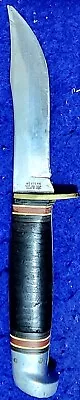 Vintage Western (50's?) Official Boy Scout Fixed Blade Knife (Broken Tip) • $59.95