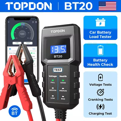 Battery Load Tester 12V Load Analyzer Cranking Charging Test Diagnostic Tool • $18.99