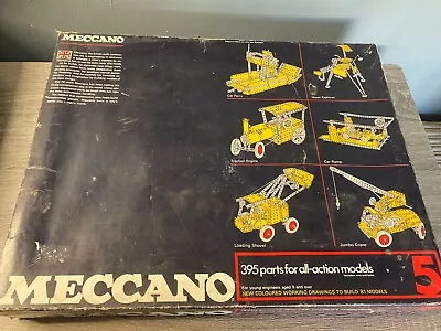 Vintage Meccano Set 5 From 197Os  • £23.99