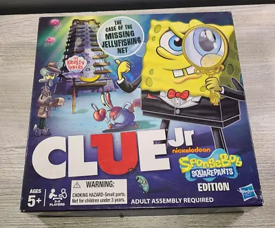 Hasbro Nickelodeon Clue Jr. SpongeBob SquarePants Edition Game • $39.99