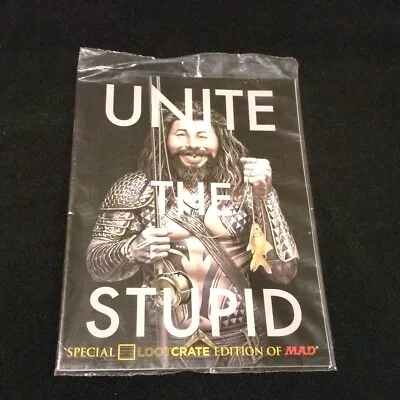 MAD X Lootcrate Comic Unite The Stupid | UNOPENED • $10