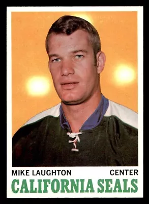 1970 Topps Hockey #74 Mike Laughton NM/MT • $12